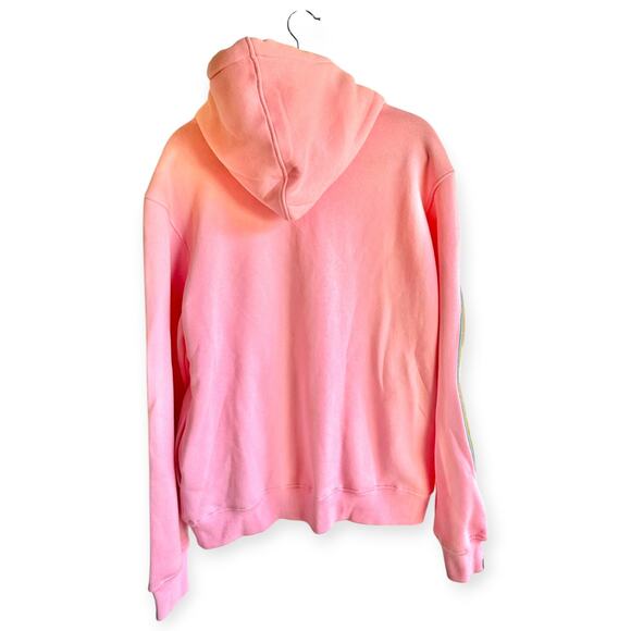 Wedding Cake Hoodie Pink Wake & Bake Weed Graphic Pullover Unisex L Streetwear - Picture 7 of 8